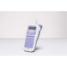 Brother PT-H200 Portable Labelling Machine for Creative Work and Home Organisation - Comes with 1 TZe Tape 12 mm Gold/White (4 m)