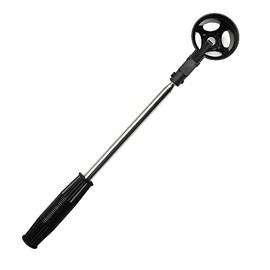 GOLTERS Telescoping Golf Ball Retriever for Water and Bush Retractable Telescopic Shaft with Automatic Locking Pick Up Scoop 78 Inches Gift for Men Women Golfer (Black)