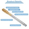 sourcing map 2pcs Straight Flute Thread Tap, M12 x 1.75