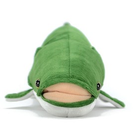 FRANKIEZHOU Arapaima Gigas - Peluche de peluche verde de 19.7 pulgadas, juguete de peluche de pescado, suave duradero, juguete para niños, juguetes de criaturas marinas para niños, regalos, decoración