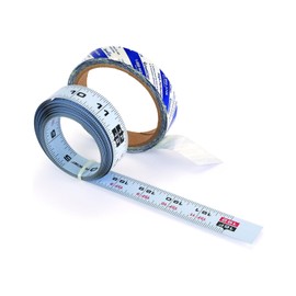FastCap Peel & Stick Standard/Metric Measuring Tape - Perfect for Professionals and Home Improvement - Ideal for Layout & Cutting Stations - 16' Length, 7/8" Width - 01057