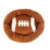 TONBO Soft Plush Small Cute and Cozy Football Dog Cat