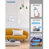 ELEGRP Single Pole Smart Dimmer Light Switch DPR10, 2.4GHz Wi-Fi