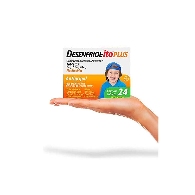 Antigripales Plus, 24 Tabletas