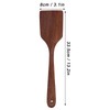 Cooking Spatula, Wooden Spoon Exquisite Workmanship Easy to Maintain with