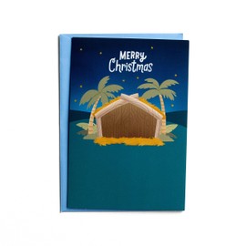 DaySpring - Nativity Sticker Cards – 8 DIY Christmas Cards, Envelopes and 8 Christmas Sticker Sheets - Create Your own Christmas Cards! Fun for The Whole Family! (J8907)