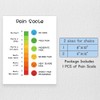 BEMAXYE Boho Chic Pain Scale Decor - Kids Learning Education