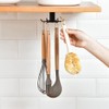 Under Cabinet 360° Rotatable Kitchen Hooks with 6-Claws, 2Pcs 360°