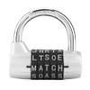 Code Lock Letter Lock Combination Lock Round Shackle Lock Combination