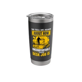 Scaffold Scaffolder and Scaffolding Worker Stainless Steel Insulated Tumbler