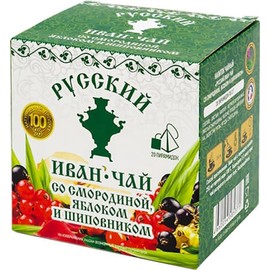 Altarica Fermented Fireweed Tea With Currant, Apple & Rosehips 20 Tea Pyramids 2g Each 40g/0.08lb