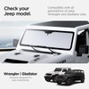 Spigen Triple-Coated CryoShade Front Windshield Sunshade (Reinforced Velcro Strap) Designed