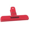 Fackelmann Bag Clip, Red, 15 x 11.8 x 3.3 cm