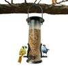 Guador Bird Feeder 4 Pieces Grains Feeding Column Grains Bird