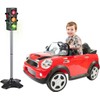 Brigamo Toy traffic light with light change for car and