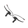 1 Pair Brake Lever Waterproof 2 Pin Electric Scooter Handlebar