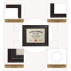 ELSKER&HOME 8.5x11 Diploma Frames with Mat,Classic Cherry Wood,8.5x11 Inch or