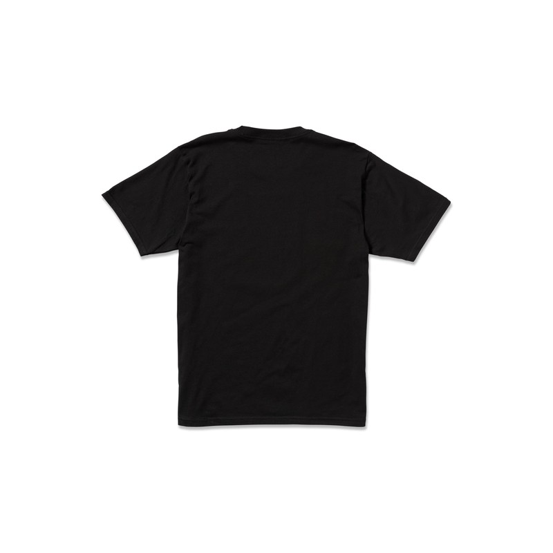 Volcom Men's Crisp Stone Short Sleeve Tee, Black S125, Medium