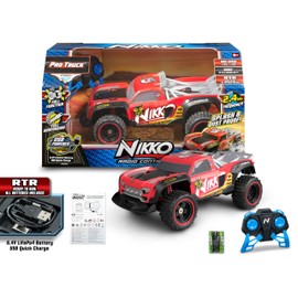 Nikko RC Pro Trucks Nikko Racing #5 - RC Truck Remote Controlled Truck Splash Dust Proof Suspension Off-Road Mud Sand Dirt Snow