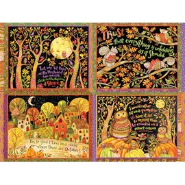Cobble Hill 275 Piece Easy-Handling Puzzle - Autumn Reflections - Sample Poster Included
