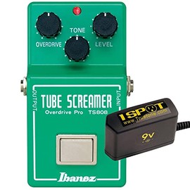 Ibanez TS-808 Tube Screamer Pro Bundle w/Truetone 1 Spot Space Saving 9v Adapter