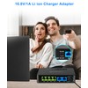 Universal Charger Adapter 16.8V/1A Charger Adapter Li-ion Multi Voltage Adapter