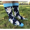 Mens Dress Socks,EmaoFun Funny Fancy Colorful Casual Pattern Crew Socks(Cartoon)…