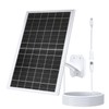 Zivif 13W 5V Solar Panel for Security Cameras, Solar Charger