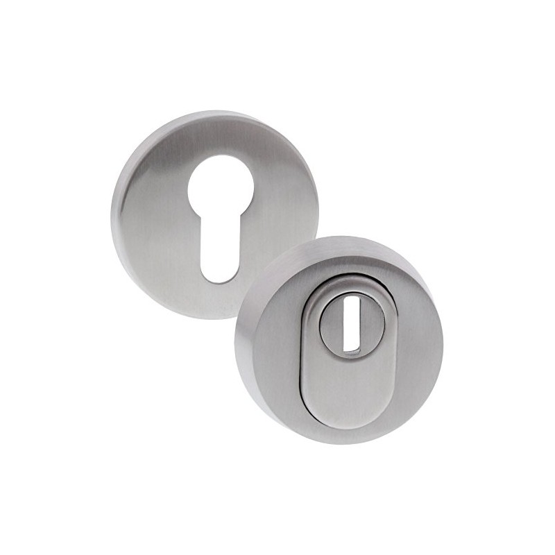 ToniTec Security Escutcheon ® Matte Stainless Steel with ZA extraction