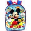 Group Ruz Mickey Mouse 15" Backpack (Blue-Red)