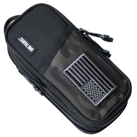 OneTigris Pencil Case, Large Capacity, Pencil Case, YKK Zipper, Simple, Multi-Layer, Multi-functional, Durable, Pencil Holder, Stationery Storage, Small Items, Pen Pouch, For Boys, Working People,