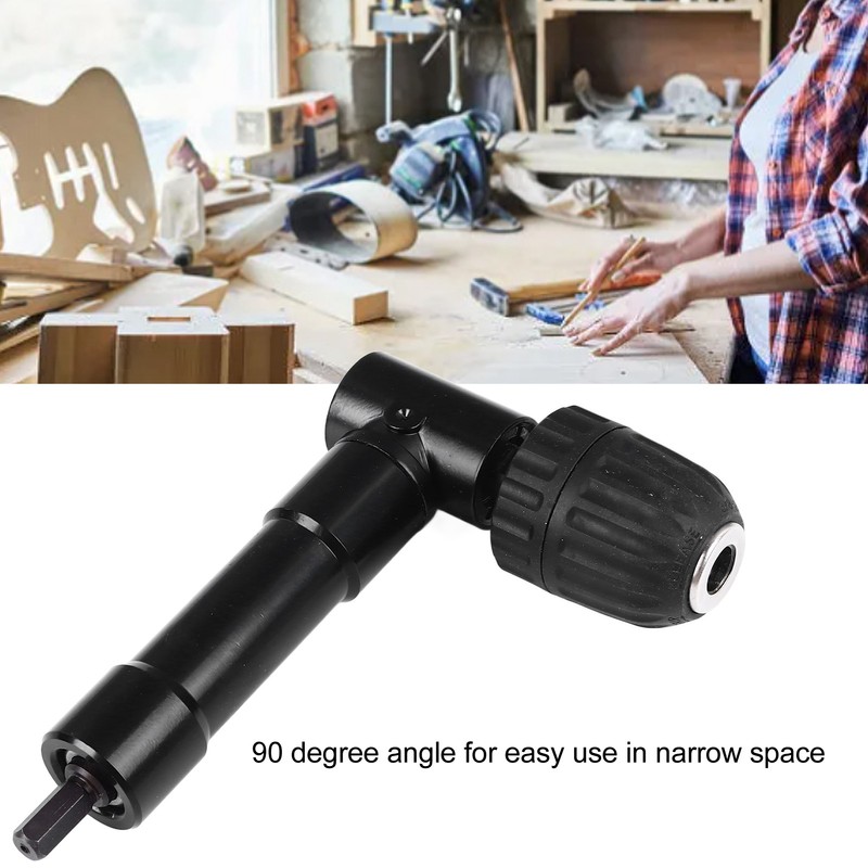 Right Angle Converter 90 Degree Corner Drill Adapter Electric Drill