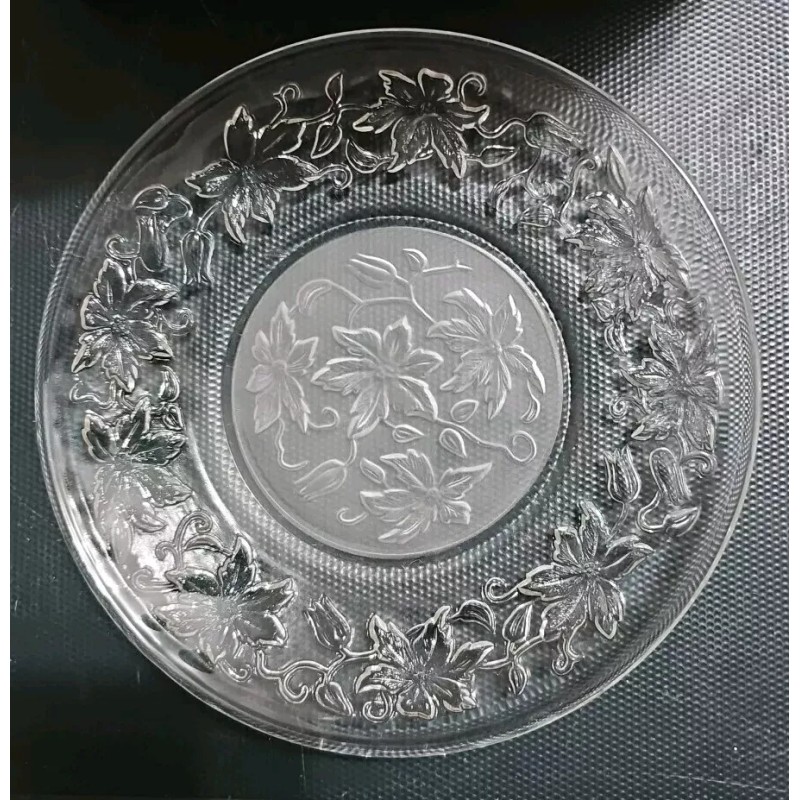 Princess House Princess House Fantasia 4 Crystal Luncheon Plates #