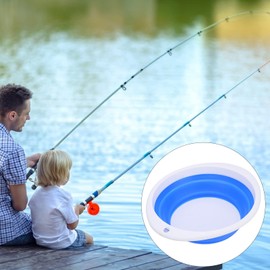 Collapsible Wash Basin, Foldable Dish Tub Portable Folding Washing Dishpan Space Saving Plastic Washtub Kitchen Storage Tray for Dishing Basket Fruit Vegetable Camping BBQ Picnic Laundry Hiking Home