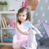 Toddmomy 1 Piece Luminous Snowflake Wand with Sound Luminous Princess