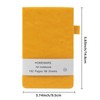 HOMEMARS Small Notebook, Pocket Notebook, Note Pads,3 Pack, Notebook A6,