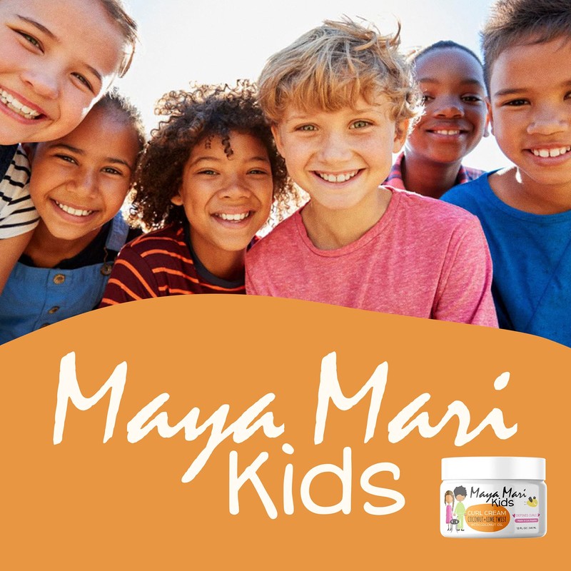 Maya Mari - Kids Curl Cream With Coconut Oil, Curly