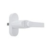 SCHÜCO Window handle with push button, window handle with lock