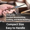 RANSHOU Mini Hand Saw 2.4" for Hobby & Crafts -
