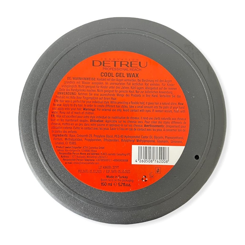 Detreu Cool Gel Wax Orange 2 x 150 ml Hair