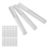 Contenedor De Brillo Labial De Plástico Transparente, 20 Uni