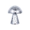 Uniluxdec Disco Mushroom Party Mirror Shiny Reflect Light Tabletop Home