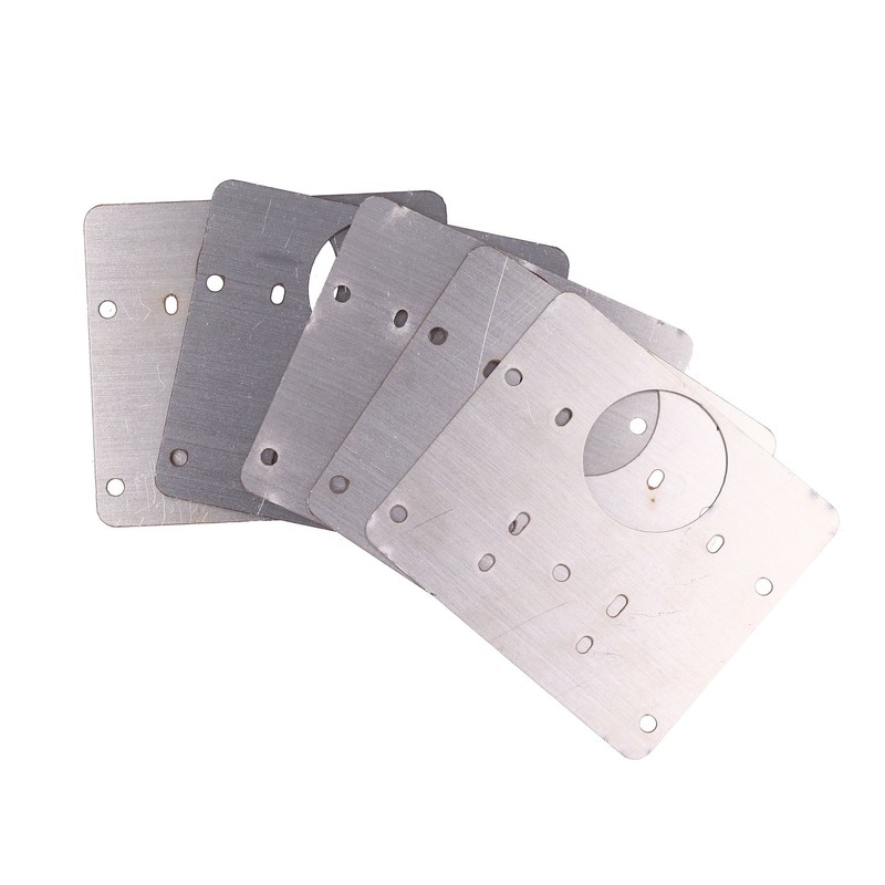 5Pcs Hinge Repair Plate Stainless Steel Firm Durable More Space