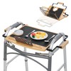 Walker Tray Table with Non-Slip Mat, Tray for Walkers for