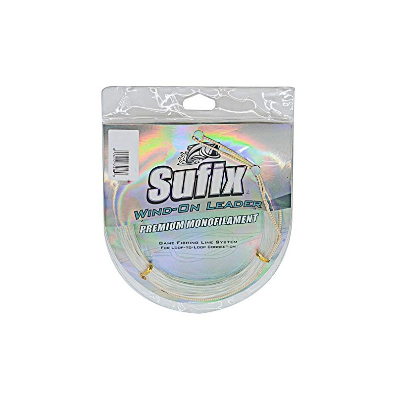Sufix Wind-On Premium Monofilament Leader 10m 300lb