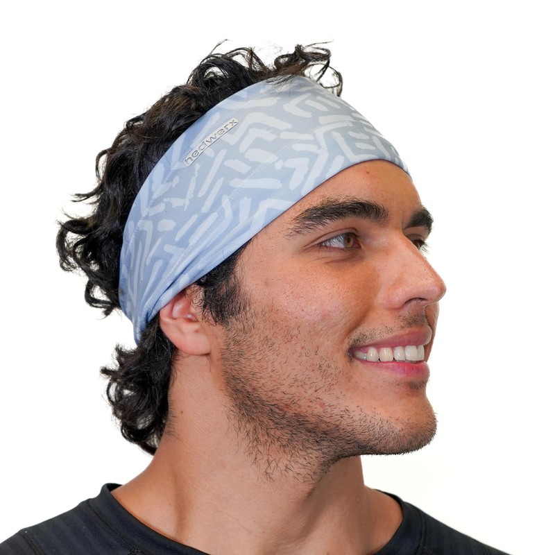 Hedwerx Hydra4, Sweat Diverting, Pro Sport Sweatband Headband, H4 Flatweave