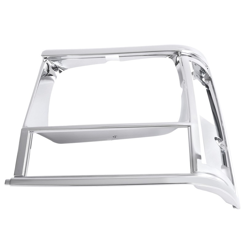 HECASA Left Headlight Bezel Compatible with 1991-1996 Jeep Cherokee Replacement