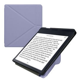 kwmobile Origami Case Compatible with Kobo Sage Case - Slim PU Leather Cover with Stand - Lavender