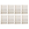 Cookingstar Ceramic Brick Flame Tamer, Grill Ceramic Briquettes (8-Pack) for