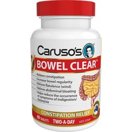 Caruso’s Natural Health Caruso's Bowel Clear Two A Day Tab X 60
